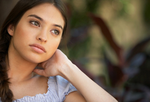 woman making decision about adoption