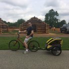Riding bikes!