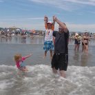 Loving the waves!